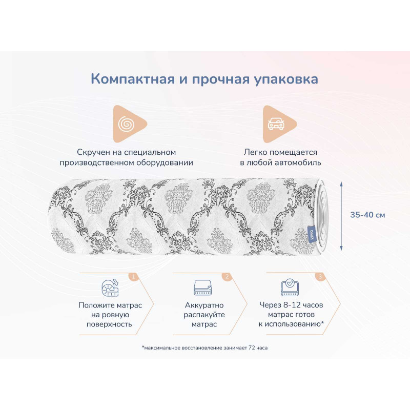 Матрас Dimax Твист Ролл Медиум